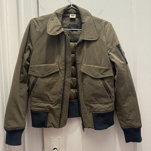 Colmar Green Bomber Jacket Size S / 6 - Picture 1 of 5